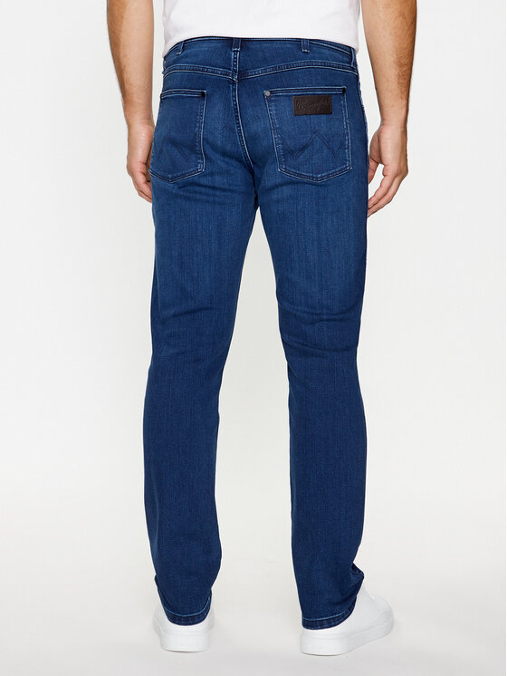 Wrangler Wrangler Jeansy Larston 112341425 Niebieski Slim Fit