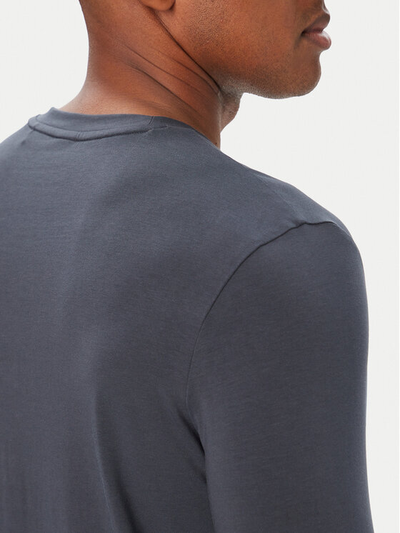 BOSS BOSS Longsleeve TChark 50473286 Blu scuro Regular Fit