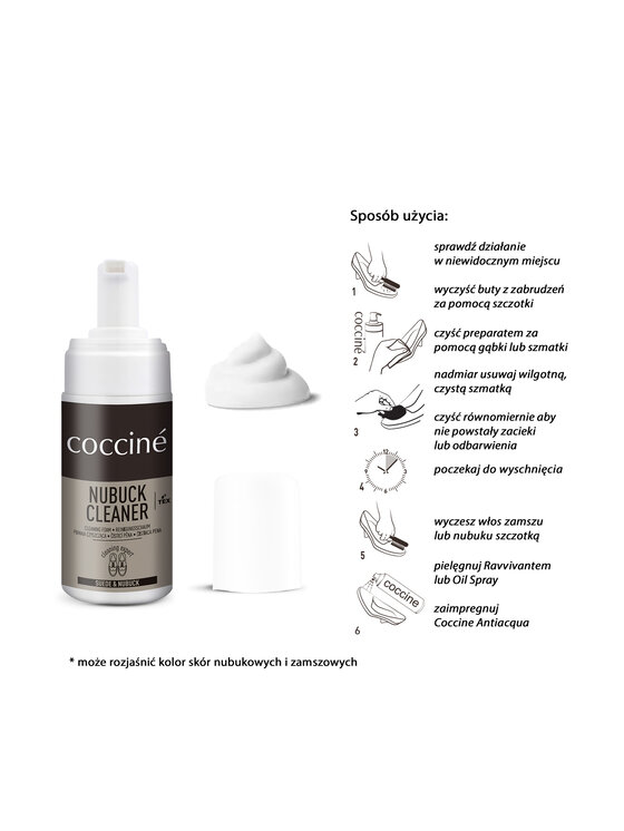 Coccine Coccine Čistící Pěna Nubuck Cleaner 55/050/100/A/v1