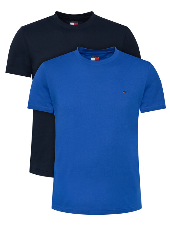 Tommy Jeans Set de tricouri DM0DM20687 Colorat Slim Fit