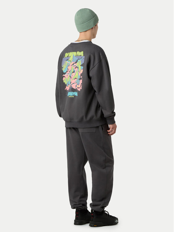 The North Face The North Face Pulóver Expedition Celebration NF0A8E3G Szürke Relaxed Fit