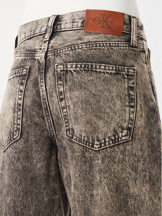 Calvin Klein Jeans Calvin Klein Jeans Jeansy LV047H745G Brązowy Barrel Fit
