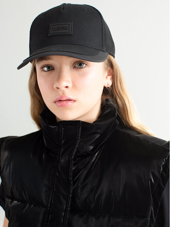 BIG STAR BIG STAR Kamizelka NENVIA_906_130 Czarny Basic Fit