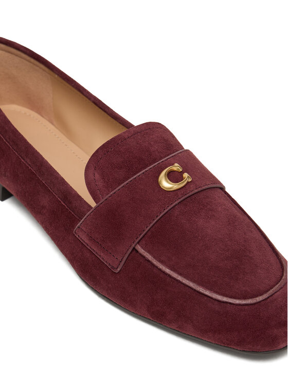 Coach Coach Loafersy CCC82 Bordowy