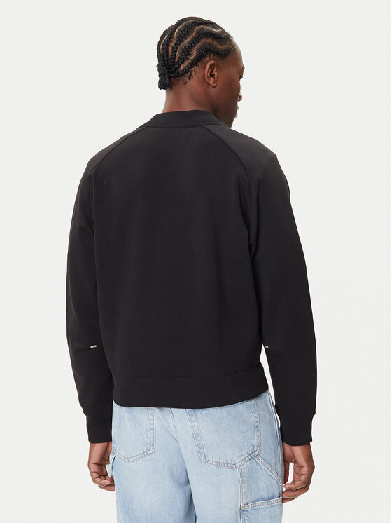 HUGO HUGO Felpa Dargenzip 50542590 Nero Oversize