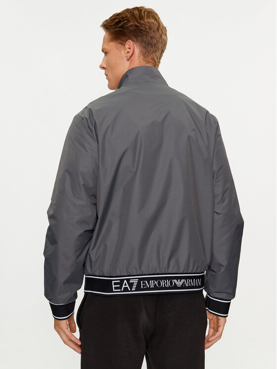 EA7 Emporio Armani EA7 Emporio Armani Kurtka bomber 6RPB07 PN27Z 1977 Szary Regular Fit