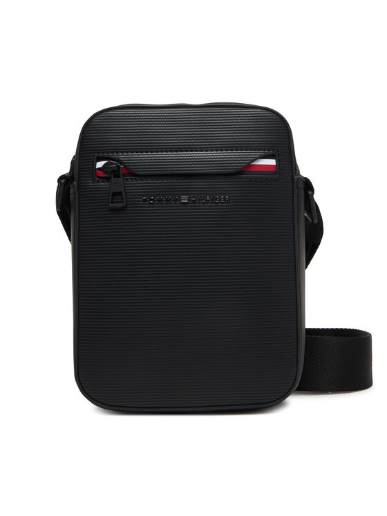 Tommy Hilfiger Tommy Hilfiger Umhängetasche Th Corp Mini Reporter AM0AM14020 Schwarz