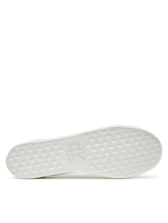 Calvin Klein Jeans Calvin Klein Jeans Tenisówki Ess Vulc Low Mg Canvas YM0YM01209 Biały