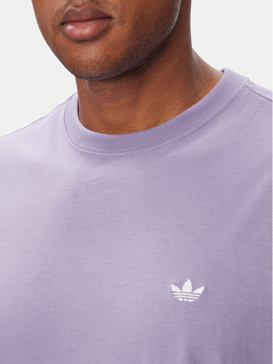 adidas adidas Póló Trefoil Essentials Loose KV3140 Lila Regular Fit