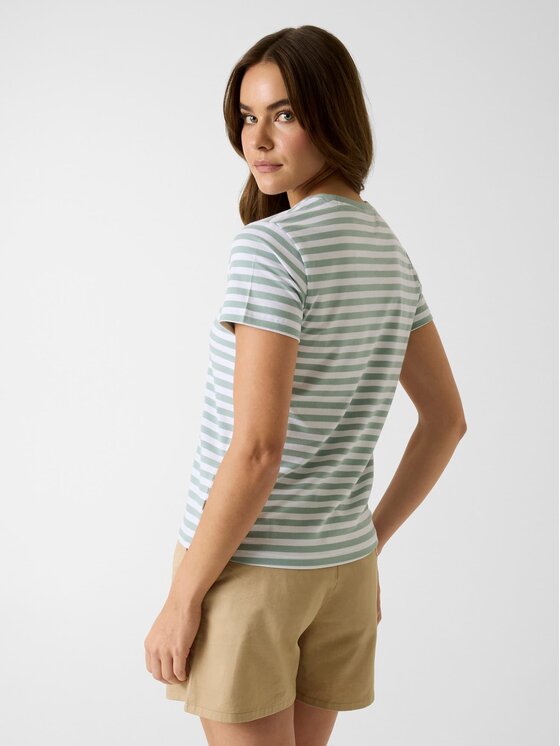 Guess Jeans Guess Jeans T-shirt 182187 Verde Classic Fit