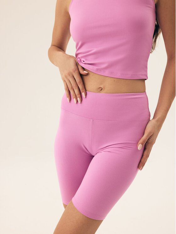 Esotiq Esotiq Šortky z materiálu 42810 Růžová Regular Fit