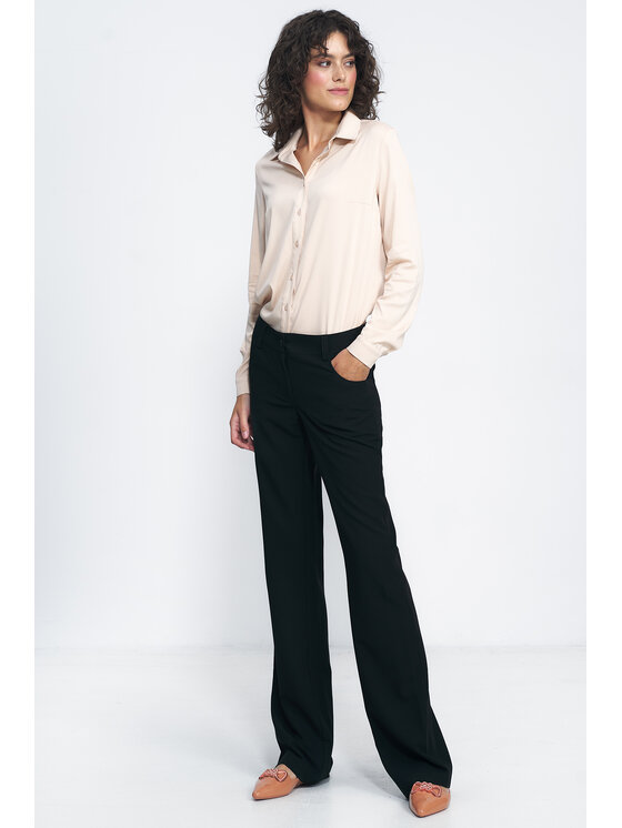 NIFE NIFE Dámské kalhoty SD100 Černá Bootcut Fit