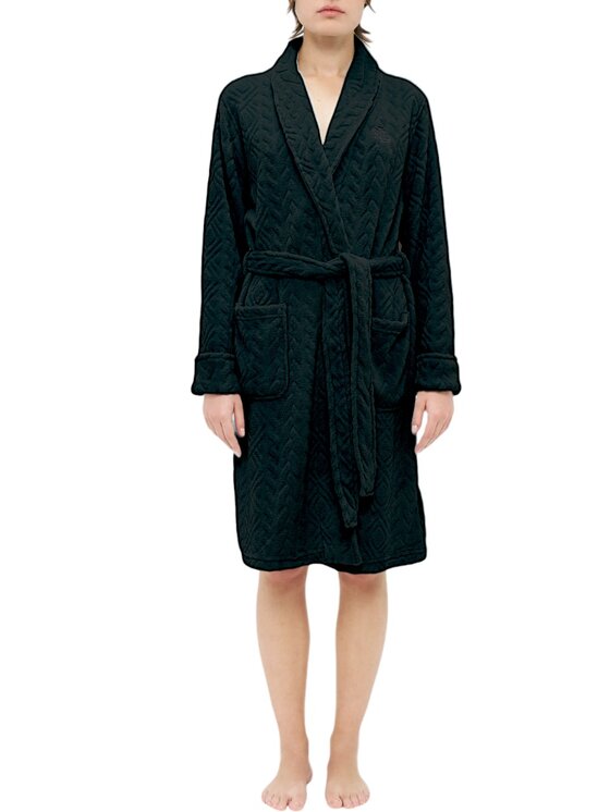 LAUREN RALPH LAUREN LAUREN RALPH LAUREN Giacca da donna vestaglia - Ralph Lauren - black rumble Nero Regular Fit