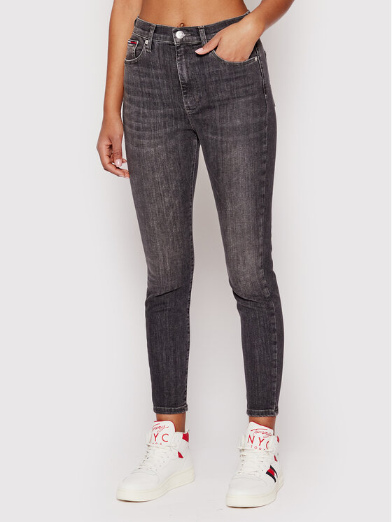 Tommy Jeans Tommy Jeans Jeans Sylvia DW0DW12407 Grigio Super Skinny Fit