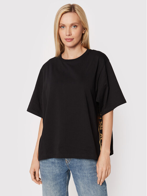 Ice Play Tricou 22I U2M0 F041 P400 9000 Negru Relaxed Fit
