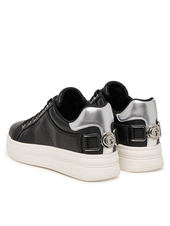 Guess Guess Snīkeri FLPWES ELE12 Melns