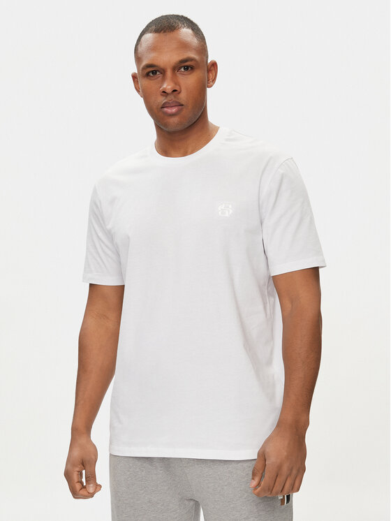 Boss T-shirt 50515174 Bianco Regular Fit, taglia : XXL