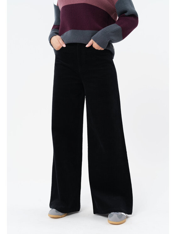 Volcano Volcano Jeansy D-CARLYS Czarny Regular Fit