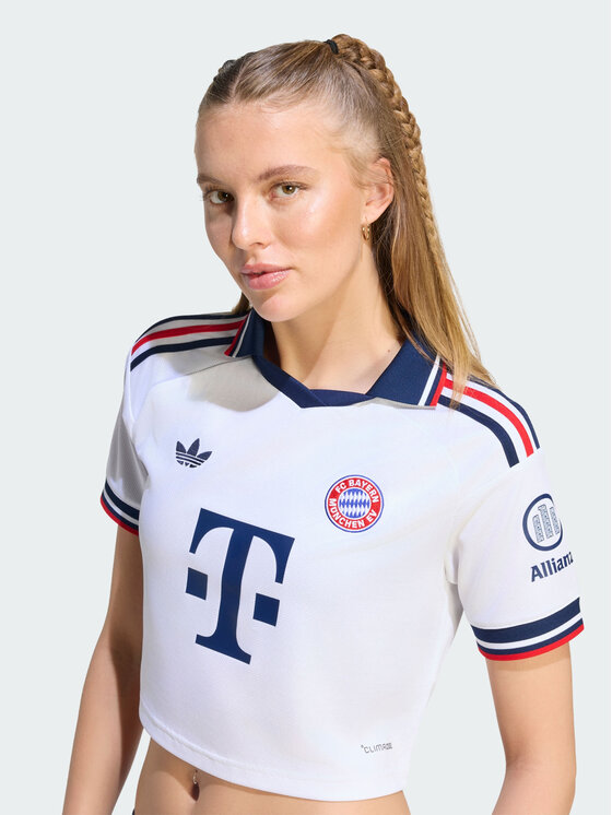 adidas adidas Koszulka techniczna 171370 Biały Regular Fit