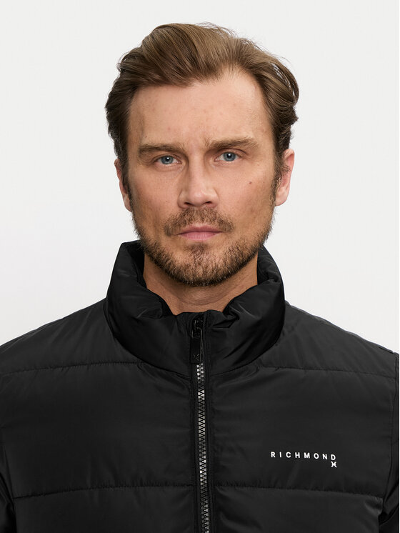 John Richmond John Richmond Μπουφάν πουπουλένιο Padded Jacket UMA24192PI Μαύρο Regular Fit