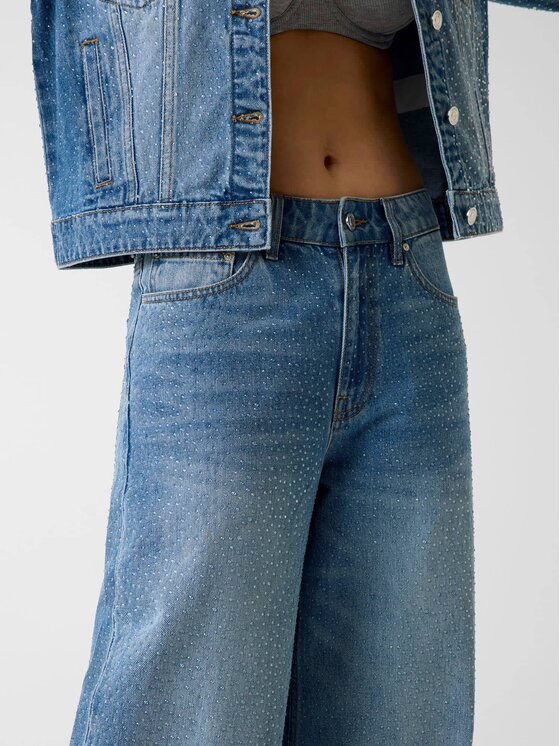 Guess Guess Jeansy 181116 Niebieski Relaxed Fit