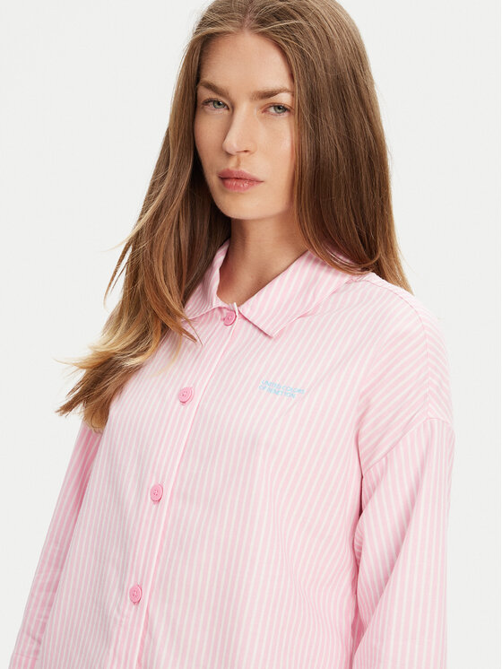 United Colors Of Benetton United Colors Of Benetton Pidžaamasärk 4QFZ3M00A Roosa Regular Fit