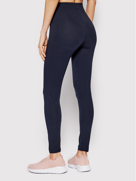 4F 4F Legginsy H4L22-LEG350 Granatowy Slim Fit