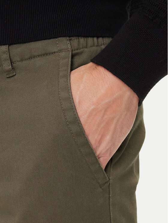 BOSS BOSS Chinos kelnes Sanderson-L-2 50542986 Žalia Regular Fit