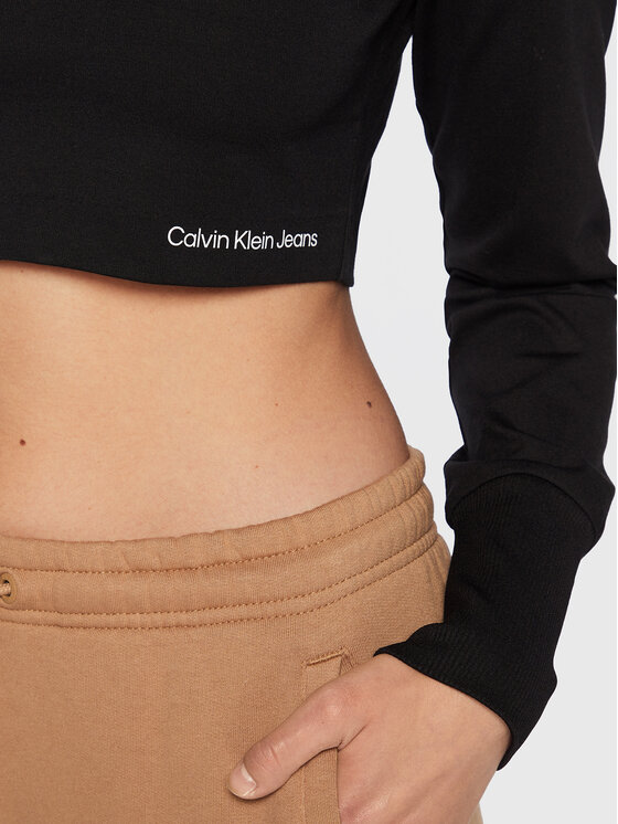 Calvin Klein Jeans Calvin Klein Jeans Bluza J20J219903 Czarny Regular Fit