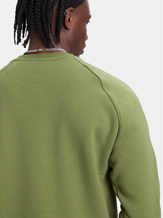 adidas adidas Sweatshirt Trefoil Essentials JW3523 Grün Regular Fit