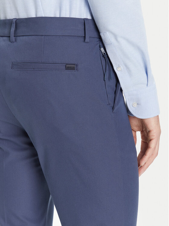 BOSS BOSS Pantaloni chino P-Kaiton1 50543945 Blu Slim Fit