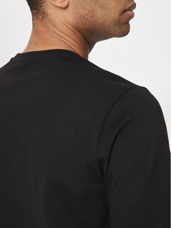 Guess Guess Tričko M4YI0A KCCM1 Čierna Regular Fit