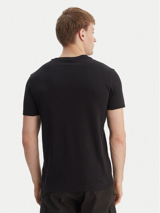 Napapijri Napapijri T-shirt S-Mahsa NP0A4FZB Crna Regular Fit