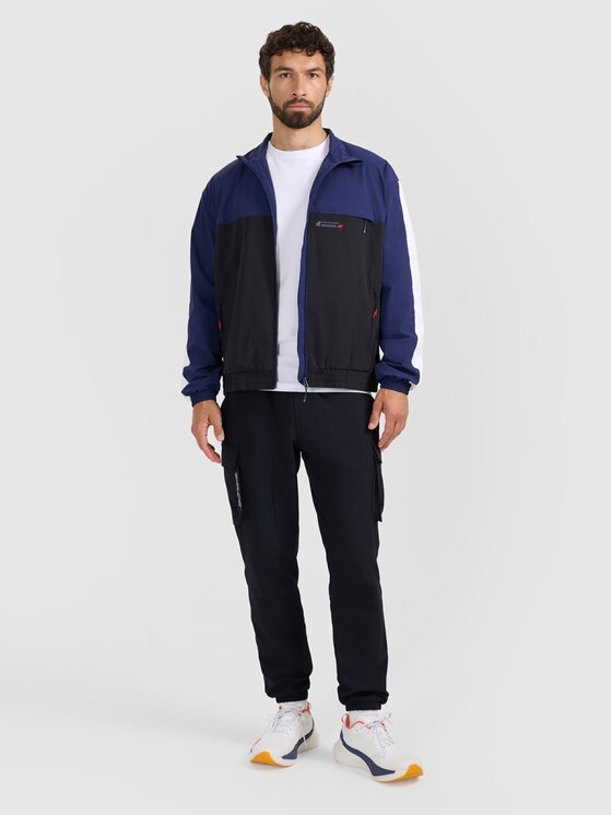 4F 4F Giacca di transizione 4FRAW25TSWSM2483-20S Nero Regular Fit