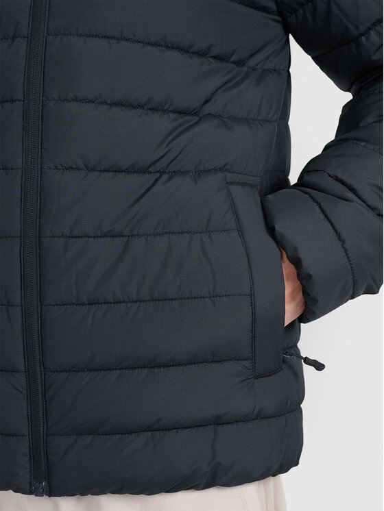 4F 4F Kurtka puchowa MIDSHOP TEXTILE Czarny Regular Fit