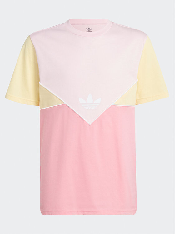adidas T-Shirt - Kinderkleidung, Größe 14_15Y Rosa Adicolor T-Shirt H60092