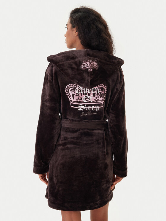 Juicy Couture Szlafrok JCLRB225503 Brązowy
