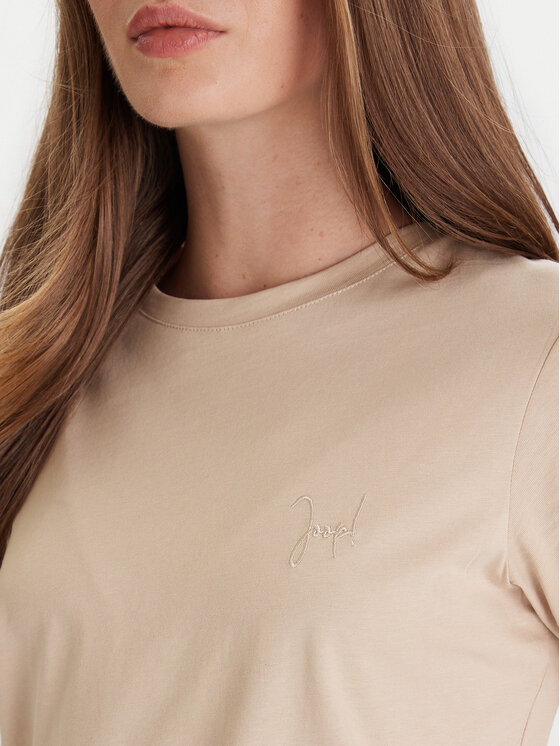 JOOP! JOOP! T-shirt 58 253JE58Tia 30049367 Beige Slim Fit
