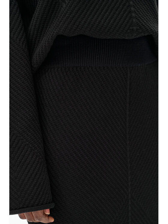 blue shadow blue shadow Sweter Pascal Czarny Regular Fit