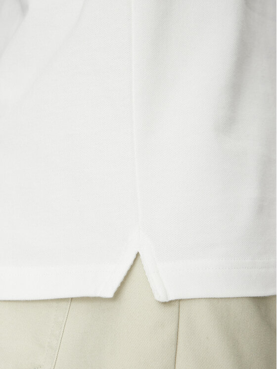 Calvin Klein Jeans Calvin Klein Jeans Tricou polo Monologo J30J325664 Alb Regular Fit