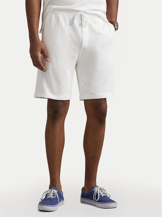 Polo Ralph Lauren Polo Ralph Lauren Pantaloni scurți sport 710704271004 Alb Regular Fit