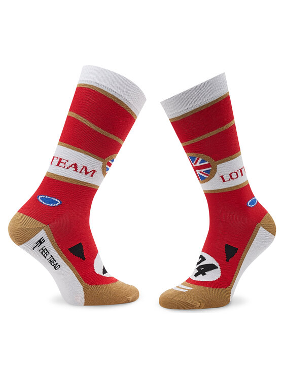 Calzini lunghi da uomo 72 Rosso