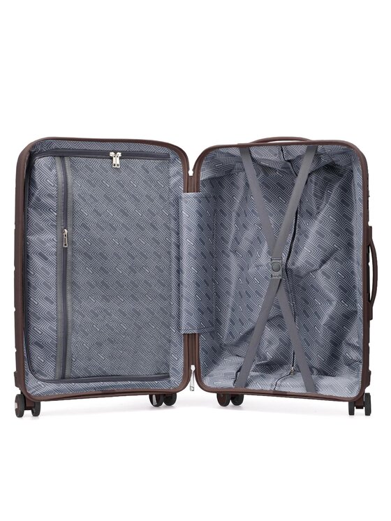 Semi Line Semi Line Μεσαία Βαλίτσα T5792-2 Καφέ