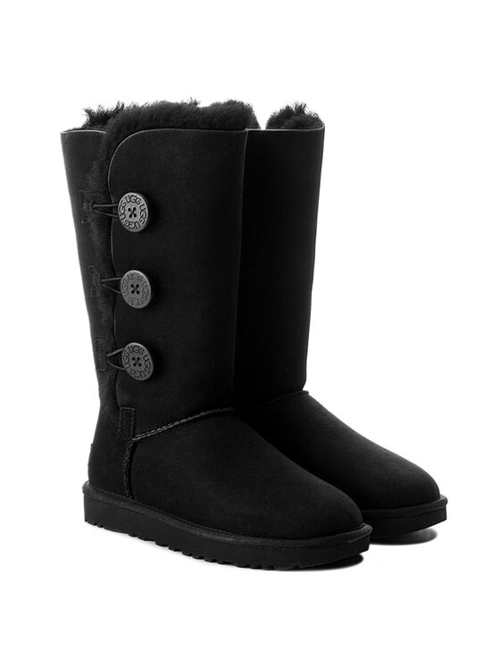 Ugg Ugg Stivali da neve W Bailey Button Triplet II 1016227 Nero