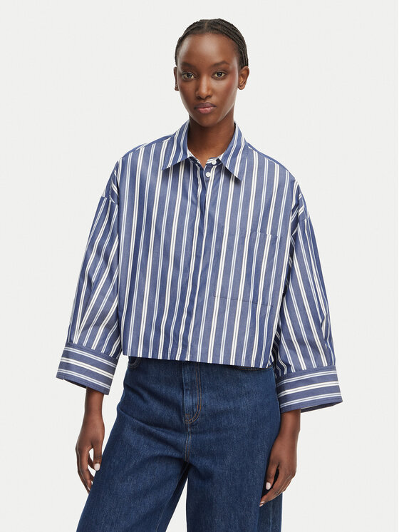 MAX&Co. Cămașă Camicia 2616111054200 Bleumarin Regular Fit