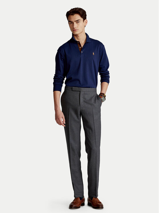 Polo Ralph Lauren Polo Ralph Lauren Polo särk 710671785001 Tumesinine Slim Fit