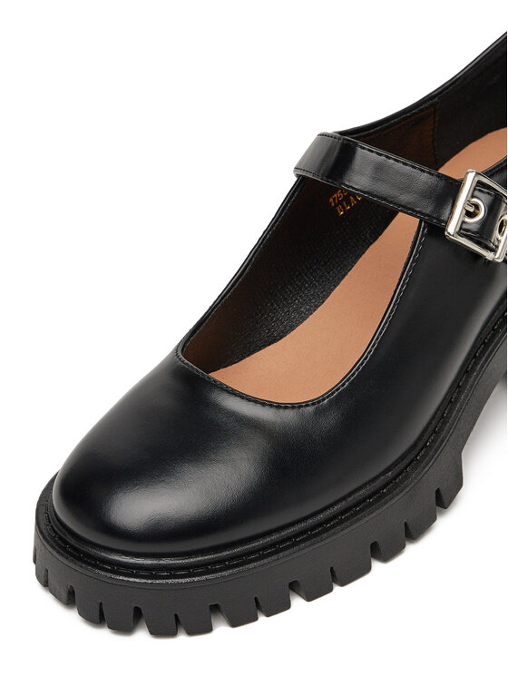 DeeZee DeeZee Halbschuhe 1755-1 Schwarz