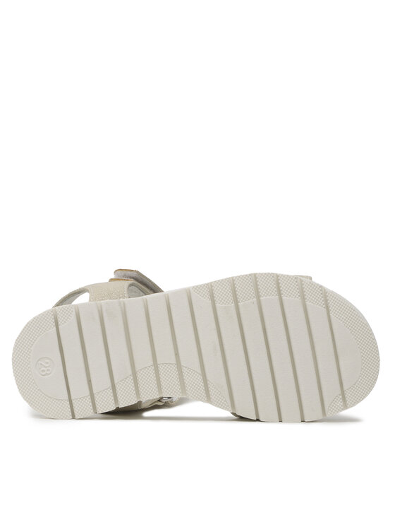 Scarpe SANDAL WITH FLOWER Oro