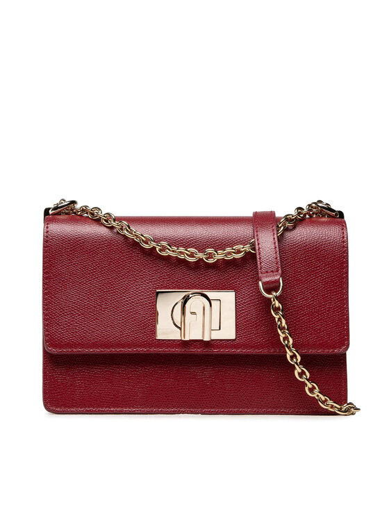 Furla Furla Ročna torba 1927 BAFKACO-ARE000-CGQ001-1-007-20-BG-B Bordo rdeča