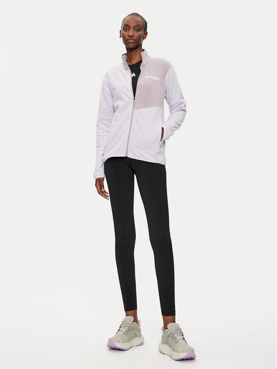 adidas adidas Felpa di pile Terrex Multi IZ3298 Viola Regular Fit